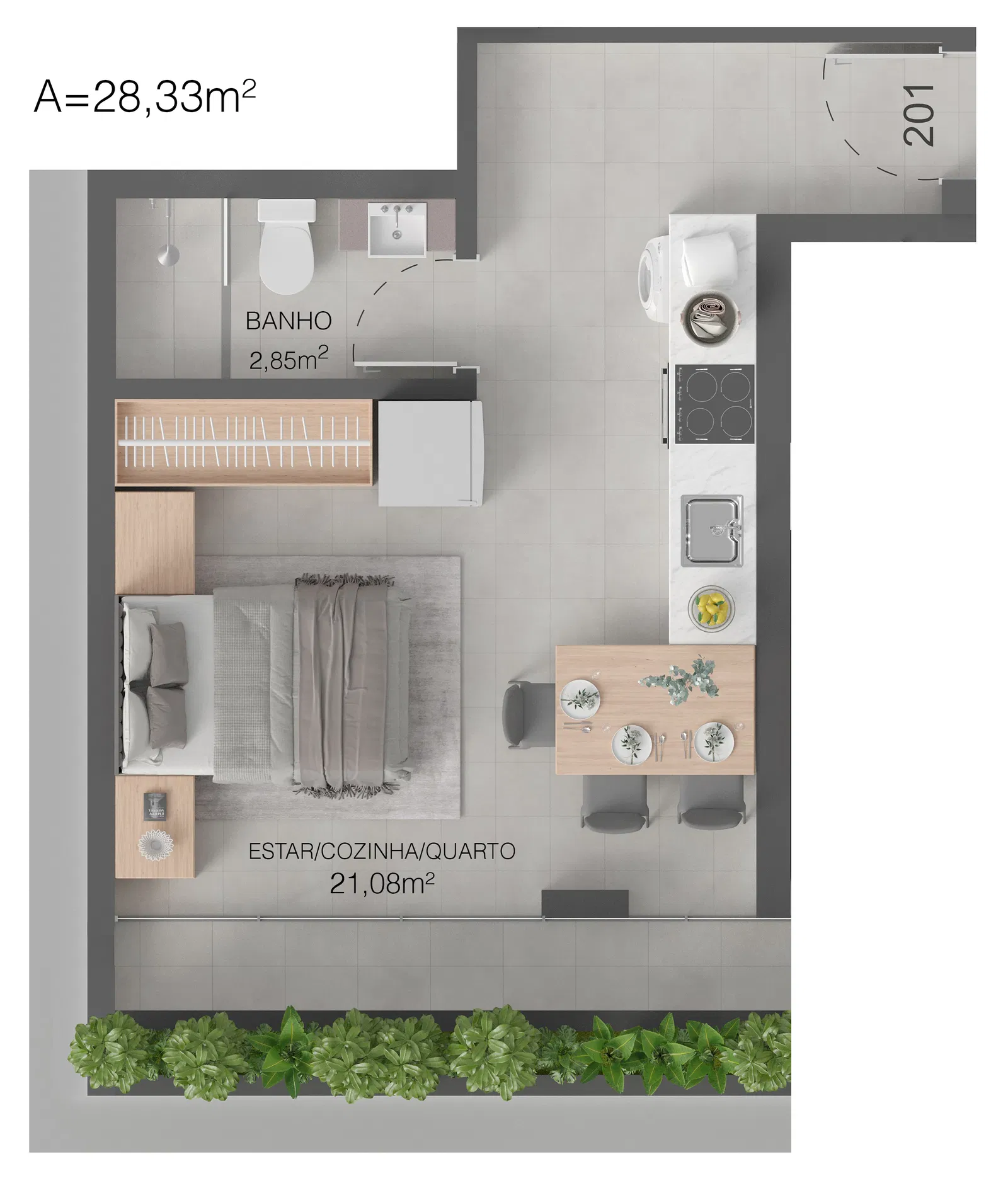 Planta Tipo 1 · Loft